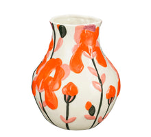 Desi Vase orange - H24,5 x D20 cm