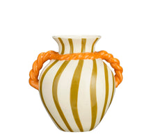 Lito Vase ocker - L18 x B15 x H18,5 cm