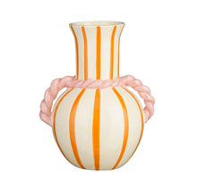 Lito Vase orange - L18 x B14 x H22 cm