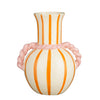 Lito Vase orange - L18 x B14 x H22 cm