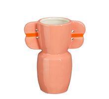 Cleo Vase rosa - L16 x B9,5 x H18,5 cm