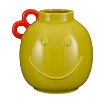 Duke Vase Smiley Ocker - L25 x B23,5 x H26 cm