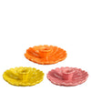 Kerzenhalter gelb orange rosa 3er Set - H4xØ13cm