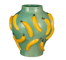 Moza Vase hellgrün - H37,5 x D34 cm