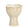 Cem vaas off white - h25xd19,5cm