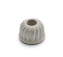 Cement candle holder turban Ø6cm