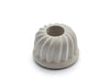 Kerzenhalter aus Zement, Turbanform, Ø 6 cm