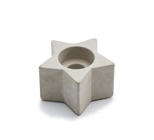 Zement Teelichthalter Stern Ø9cm