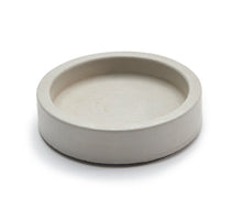Schale Ebi Zement hellgrau Ø9 x H2 cm