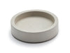 Schale Ebi Zement hellgrau Ø9 x H2 cm