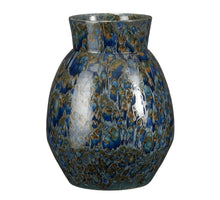 Harris vaas rond blauw - h50xd38cm