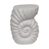 Side table shell magnesium 38x28x48cm White
