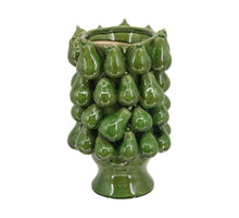 Keramikvase 22x22x31,5cm, verschiedene Farben