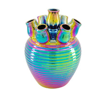 Vase ceramic 18x18x24cm Multi colors