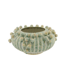 Vase ceramic 30x30x15cm Green Multi