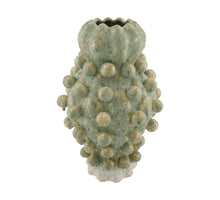 Vase ceramic 27x27x43cm Green Multi