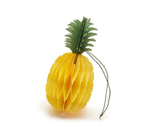 Ananas-Anhänger gelb Ø8x16cm