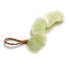 Hängeleuchte Capiz 'Conga' matcha-grün 45cm