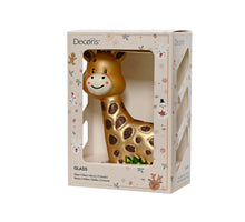 Geschenkkarton á 1 Giraffenglas braun 8,5x4,2x13cm