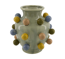 Vase ceramic 25.5x25.5x26cm Multi