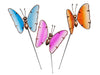 Gartenstecker Schmetterling 'Sparkle' 3er-Set 95cm