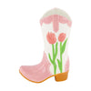 Vase boot ceramic 16.5x8.5x23cm Mixed