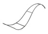 Frame 'Snake' 60x15x13,5cm
