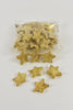 Kokossterne gold 5cm 50 Stück