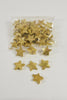 Kokossterne gold 3cm 50 Stück