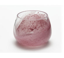 Glas 'Sparkle' robijn D10 H7,5cm