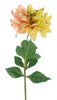 Dahlie Spray Farmer grün/rosa 64cm