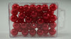 Perlen lose rot 14mm 35 Stück