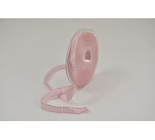 Nastro Vichy 10mm x 20mtr rosa