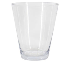 Vaas konisch d17 h20cm COLD CUT helder
