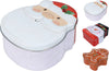 VORRATSDOSE 13X11X5CM 3 VERSCHIEDENE WEIHNACHTSMOTIVE