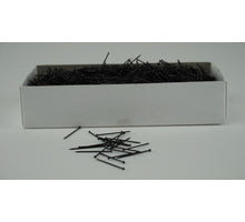Doos etalagespelden zwart 26 mm 500 gram