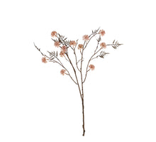 Pompom tak l95cm zalm