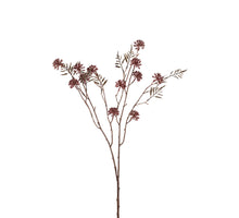 Pompom tak l95cm burgundy