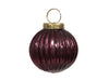 Glassball shiny burgandy 50mm