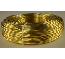 Aluminiumdraht Gold 2mm 60mtr 500gr