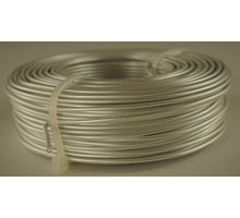 Aluminiumdraht Perlmuttweiß 2mm 60mtr 500gr