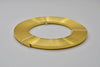 Aluminiumdraht flach Gold 10mtr