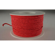 Papierdraht 100 Meter Rolle rot