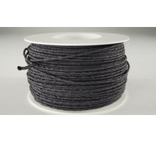 Papierdraht 100 Meter Rolle schwarz