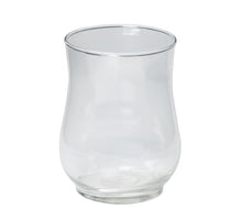 WINDLICHT ROSY KLARES GLAS D9 H13CM