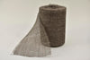 Korbgeflecht mit Glas und Rohrgriff grau D12 H11/22cm