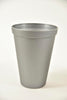 Gebrauchsvase Kunststoff grau 5 Liter Ø20x27cm