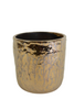 Topf „Pazy“ Keramik D13 H13cm Metall
