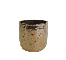 Pot ''Pazy'' keramiek D30 H28cm Metal