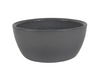 Schale Boule Granit grau glänzend 23cm